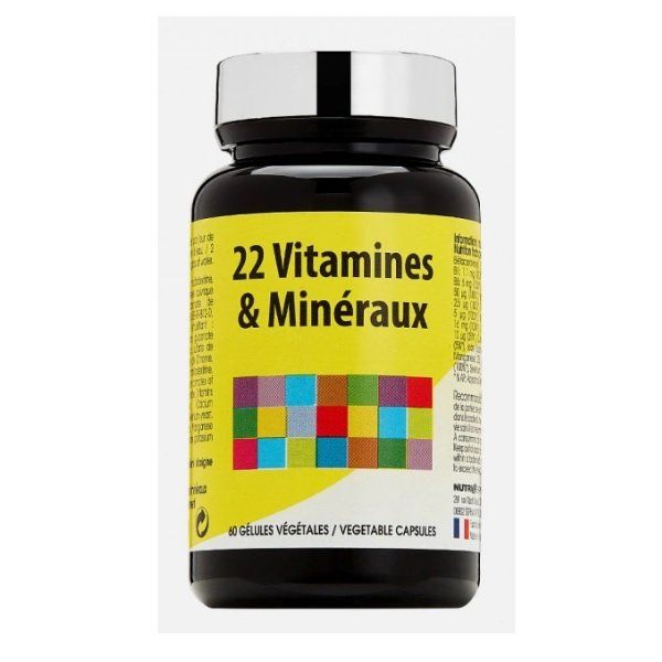 22 витамина и минерала капсулы 540,21мг 60шт (бад)