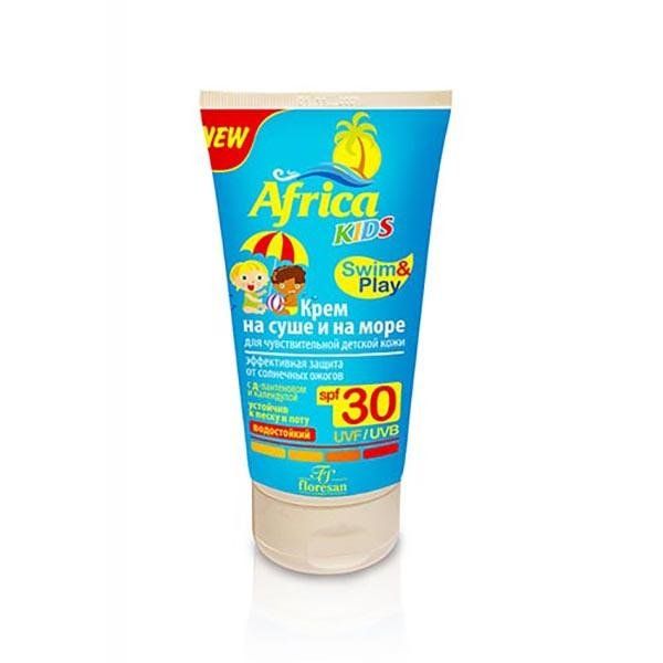 Африка кидс крем солнцезащитный spf30 150мл д/чувствит кожи (410)