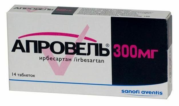 Апровель табл. п.п.о. 300 мг №14