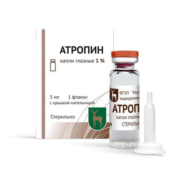 Атропин капли гл. 1% 5мл n1