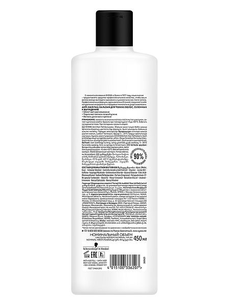 Бальзам Anti-hair fall Syoss/Сьосс 450мл