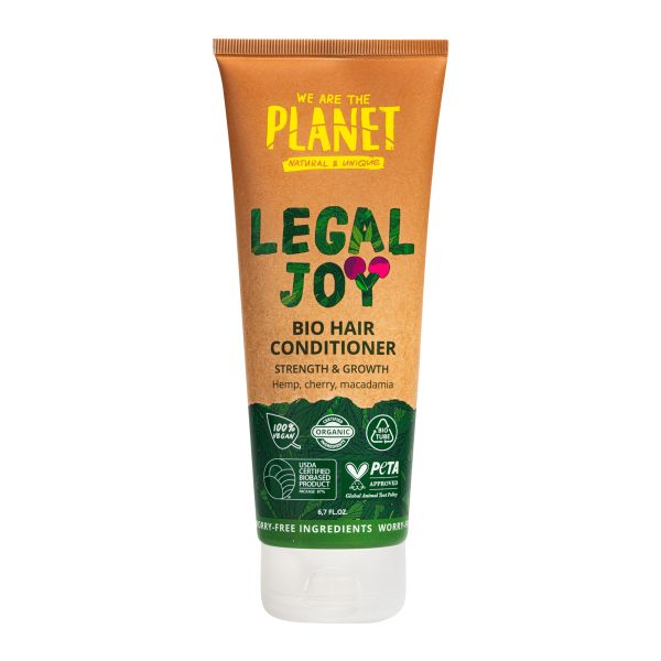 Бальзам для волос для укрепления и роста Legal Joy We are the Planet туба 200мл
