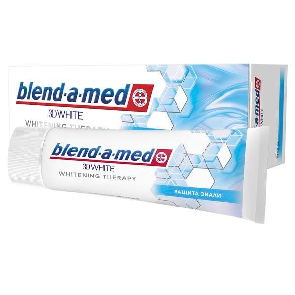 Бленд-а-мед паста зубная 3d whitening therapy защита эмали туба 75мл