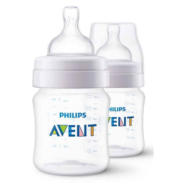 Бутылочка Avent (Авент) Anti-colic из пропилена с силиконовой соской 125 мл 2 шт.