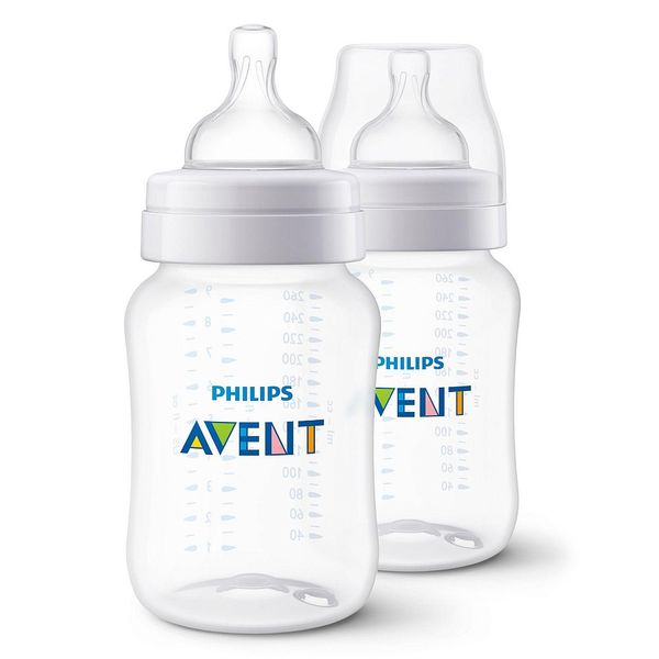 Бутылочка Avent (Авент) Anti-colic из пропилена с силиконовой соской 260 мл 2 шт.
