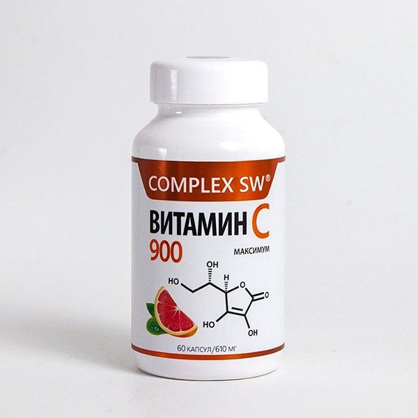 Complex SW витамин C 900 Максимум капс. 610мг №60