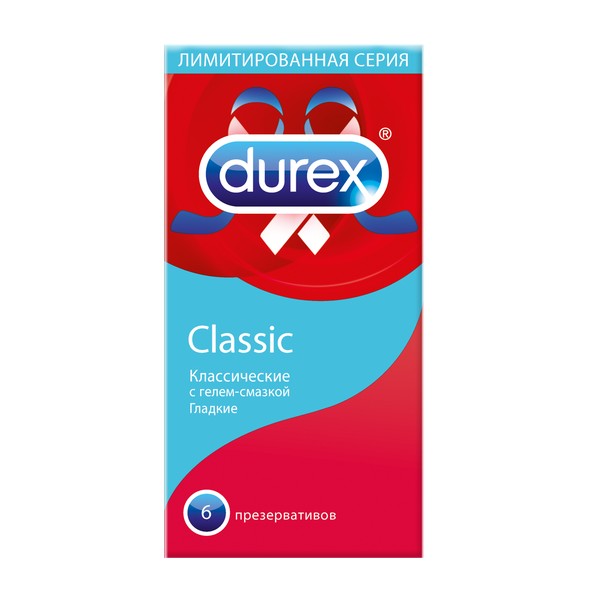 Дюрекс презервативы classic гладкие №6