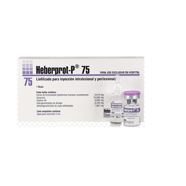 Эберпрот-п лиофил. для пригот. р-ра для инъекций 0,075 мг (фл) №1.