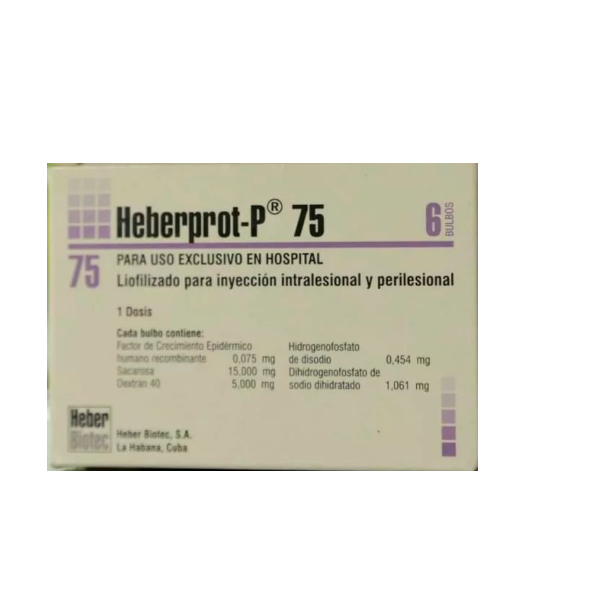 Эберпрот-п лиофил. для пригот. р-ра для инъекций 0,075 мг (фл) №6