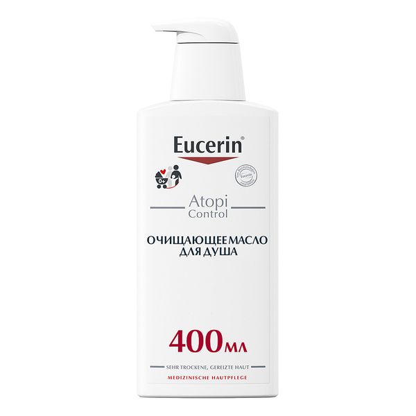 Эуцерин Atopi Control масло для душа очищающее 400мл (63173)
