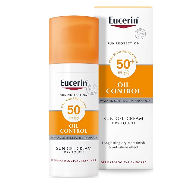 Эуцерин sensitive protect гель-крем солнцезащитный для проблемной кожи лица spf50+ фл. 50мл (69767)