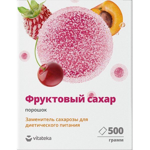 Фруктовый сахар (фруктоза) пор. Vitateka/Витатека 500г