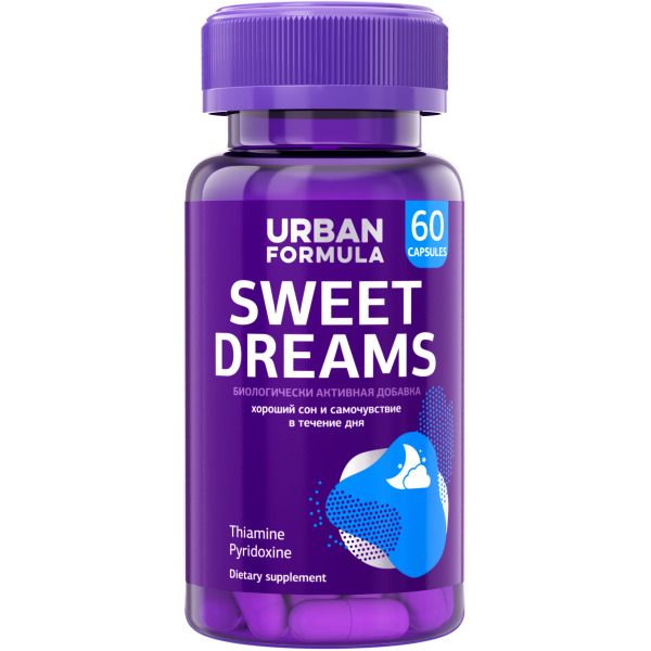 Гармония сна капсулы Sweet Dreams Urban Formula /Урбан Формула 0,36г 60шт