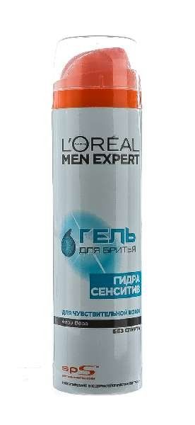 Гель для бритья Гидра Сенситив L'Oreal Paris Men 200мл