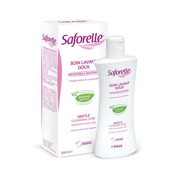 Гель для интимной гигиены бережное очищение Saforelle/Сафорель 250мл