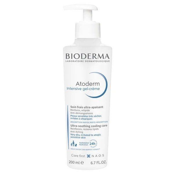 Гель-крем для тела для детей и взрослых Atoderm Intensive Bioderma/Биодерма фл.-помпа 200мл