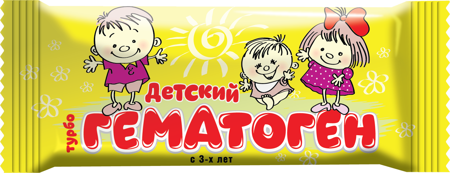 Гематоген турбо детский 35г (3+лет)