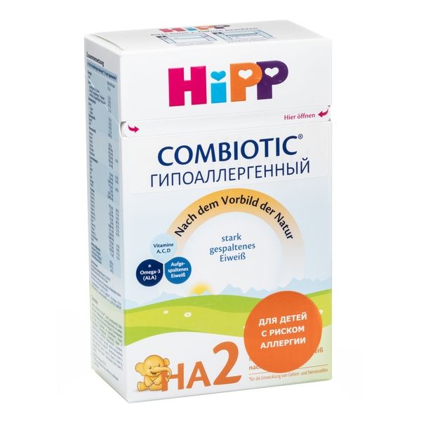 Гипоаллергенный смесь сухая д/детей с 6мес. HiPP/Хипп HA 2 Combiotic 500г