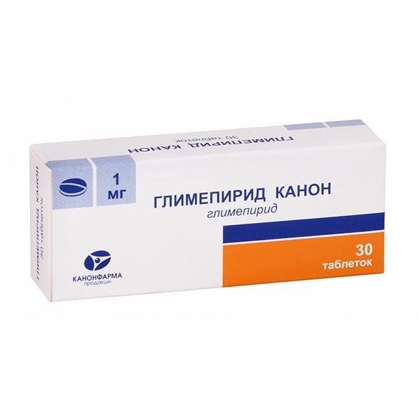 Глимепирид канон таб. 1мг №30