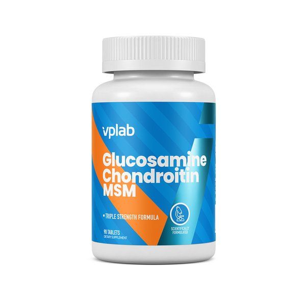 Глюкозамин и Хондроитин МСМ таблетки 1300мг 90шт