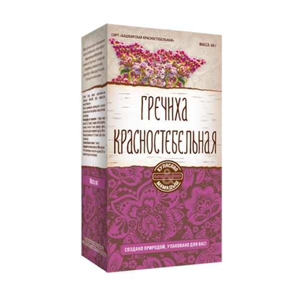 Гречиха красностебельная кулясово&мамадыш пак. 60г (бад)