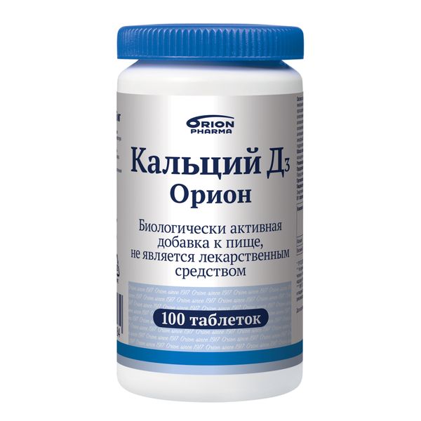 Кальций Д3 Orion pharma/Орион фарм таблетки 1476мг 100шт