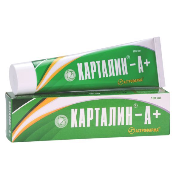 Карталин-а+ крем косметический туба 100мл