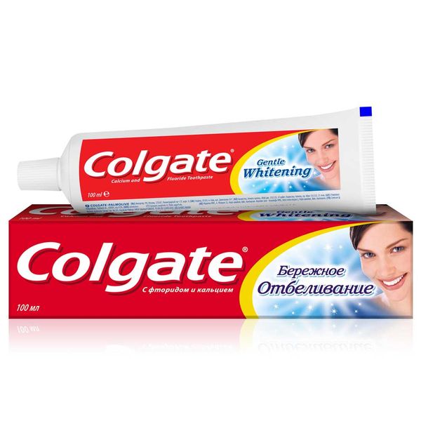 Колгейт паста зубная бережное отбеливание 100мл (fcn89246)