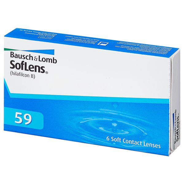 Контактные линзы плановой замены soflens 59 6 шт 8,6, -4,00 bausch+lomb