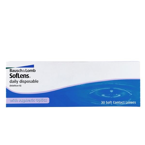 Контактные линзы soflens daily disposable 30 шт 8,6, -1,50 bausch+lomb