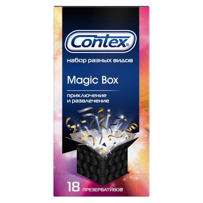 Контекс презервативы magic box приключение и развлечение набор №18