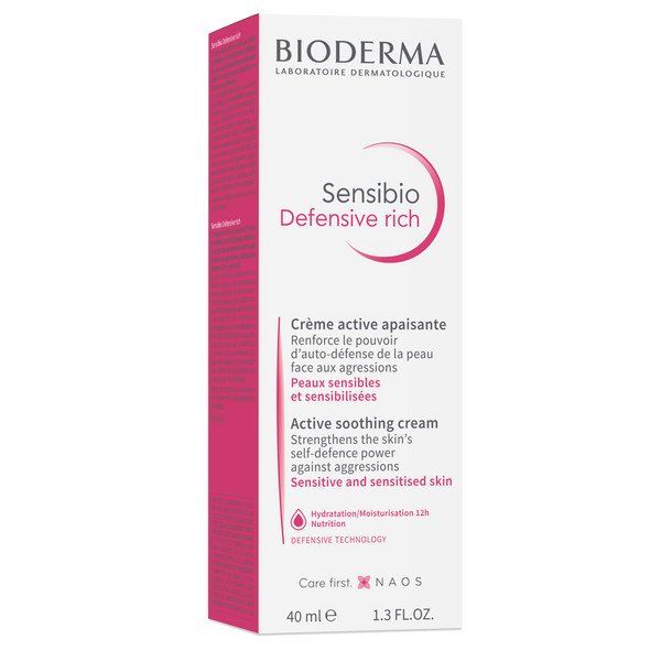 Крем для чувствительной кожи насыщенный Sensibio Defensive Bioderma/Биодерма 40мл