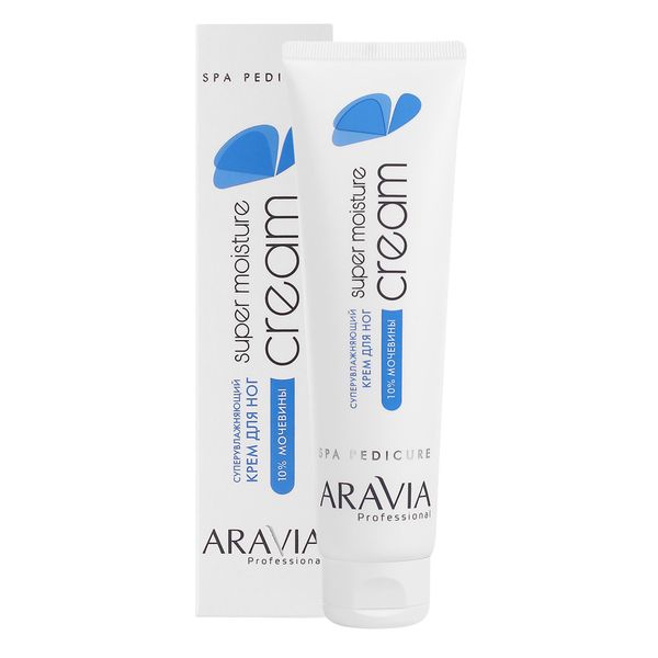 Крем для ног суперувлажняющий с мочевиной Super Moisture Aravia Professional/Аравия 100мл