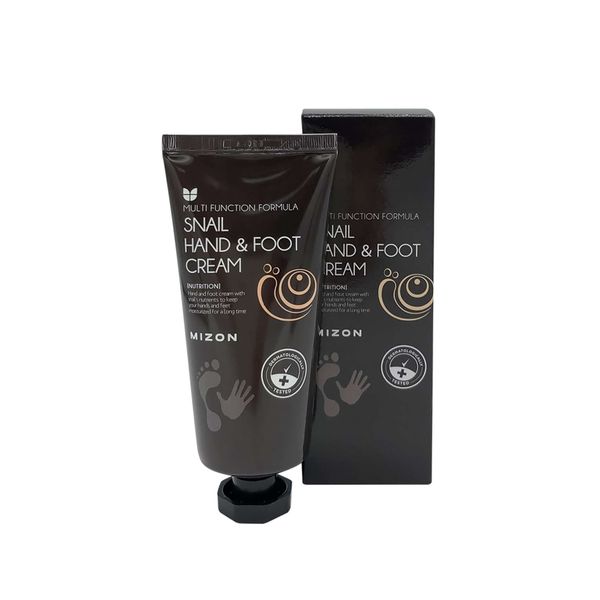 Крем для рук и ног с муцином улитки Snail hand & foot cream MIZON 100мл