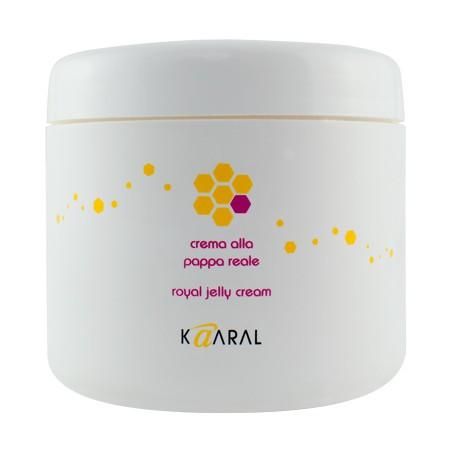 Крем-маска для волос питательная с маточным молочком  Royal jelly cream Kaaral 500 мл 004А