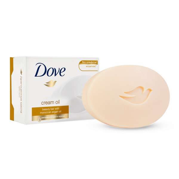 Крем-мыло бессульфатный Питательный уход с драгоценными маслами Dove/Дав 100г