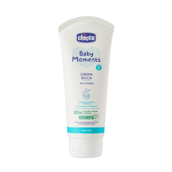 Крем питательный для детей с 0+ Baby moments Chicco/Чикко туба 100мл