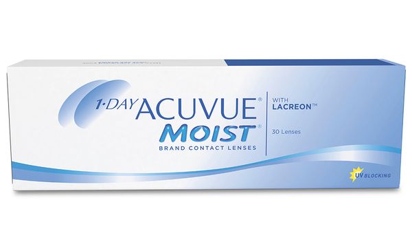 Линзы контактные 1 day acuvue moist with lacreon (-4.25/8.5/14.2) №30