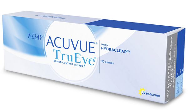 Линзы контактные 1 DAY ACUVUE TRUEYE (-1/8.5/14.2) №30