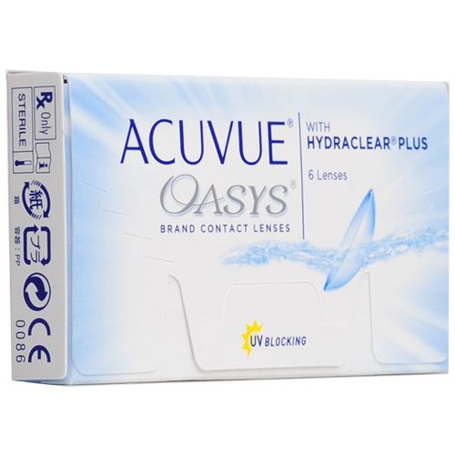 Линзы контактные Acuvue Oasys 8,4, -3,25 6шт