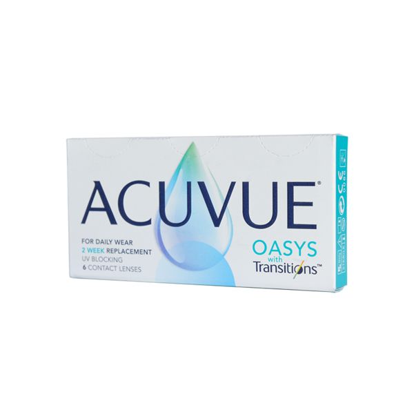 Линзы контактные Acuvue Oasys with Transition (8.4/-2,50) 6шт