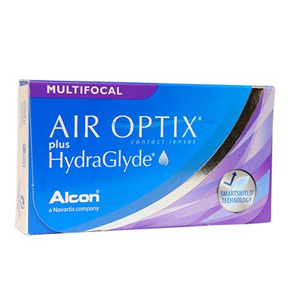 Линзы контактные Air Optix plus HydraGlyde Multifocal (8.6/-4,25) L 3шт