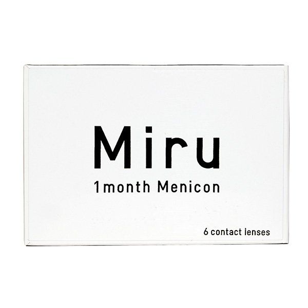 Линзы контактные miru 1month menicon силикон-гидрогелевые ежемесячной замены (-3,00/8,3/14,0) №6