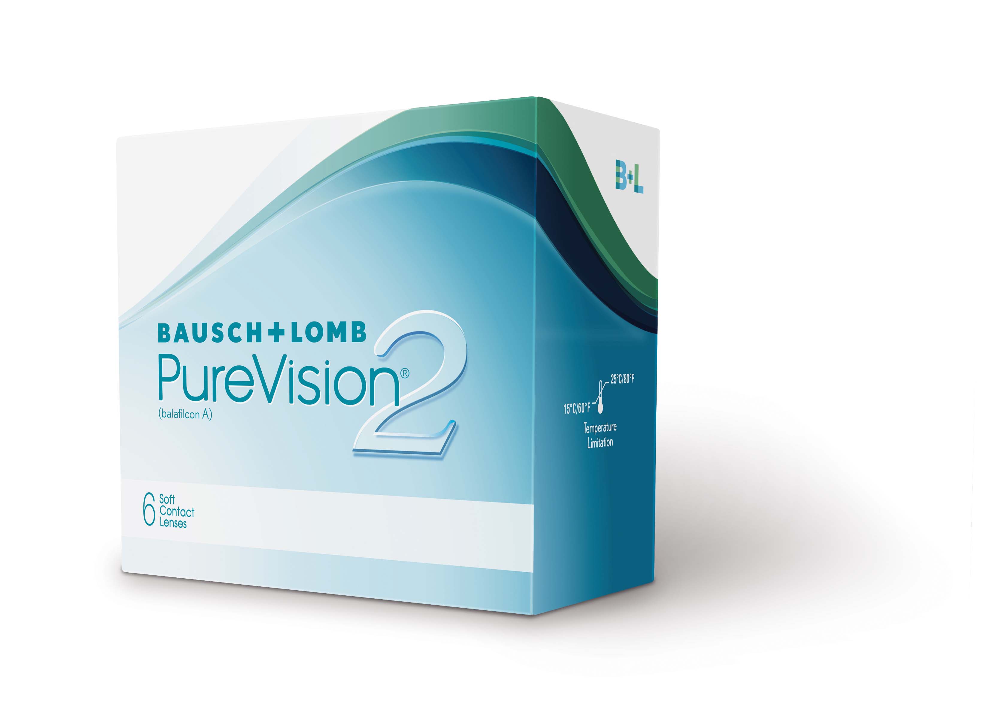 Линзы контактные мягкие для коррекции зрения bausch + lomb purevision 2 (balafilcon a) (-2.75/8.6) №6