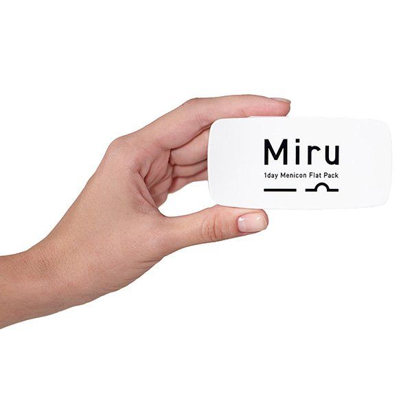 Линзы контактные мягкие miru 1day menicon flat pack однодневные (-2,00/8,6/14,2) №30
