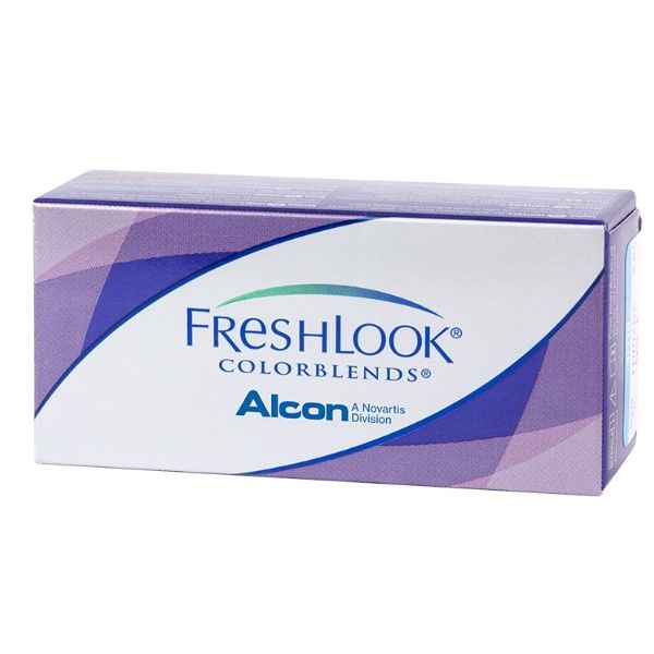 Линзы контактные цветные Alcon/Алкон freshlook colorblends (8.6/-4,00) Brown 2шт