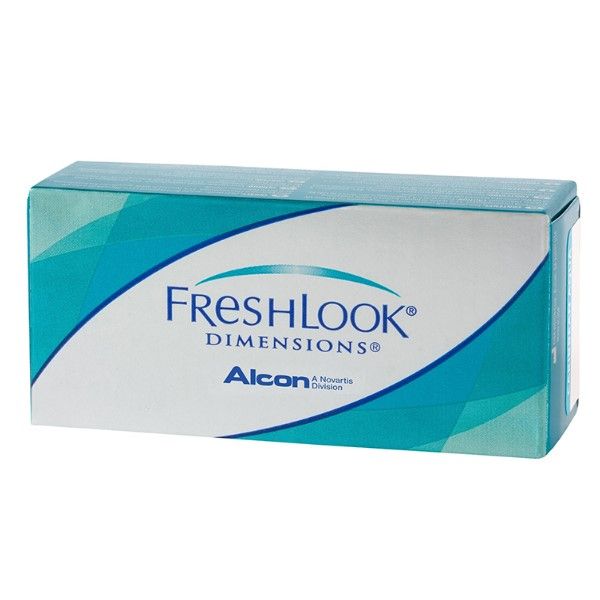 Линзы контактные цветные Alcon/Алкон freshlook dimensions (8.6/-3,50) Sea green 6шт