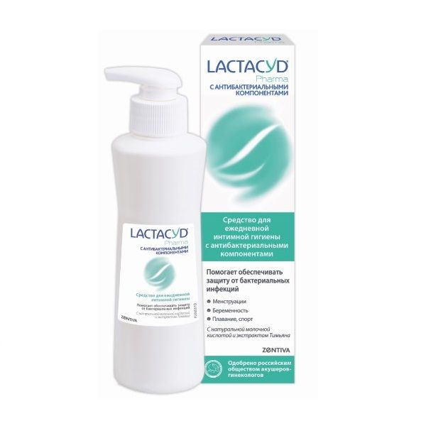 Лосьон с антибактер. компонентами с экстрактом тимьяна Lactacyd/Лактацид Фарма 250мл