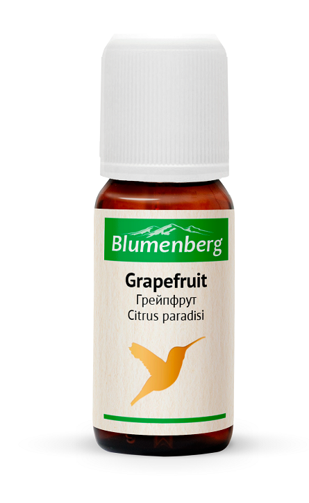 Масло эфирное грейпфрута "grapefrui" блюменберг blumenberg, фл. 10 мл
