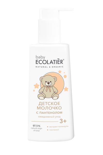 Молочко детское с пантенолом Ежедневный уход" 3+, Ecolatier baby 150 мл"